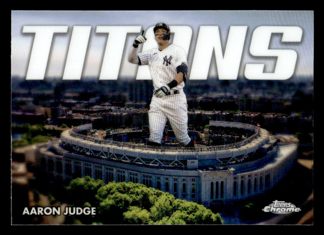 Topps Chrome Aaron Judge RC Auto /250枚貴重 2023 Topps Chrome Platinum Anniversary Autographs Aaron