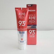 MEDIAN Dental IQ 93 Toothpaste 120g Max Fresh RED Amore Made in korea NEW