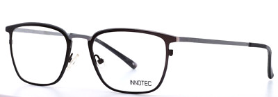 OGI INNOTEC Concord 5080 Gunmetal Mens Square Full Rim Eyeglasses 53-19-145 B:38