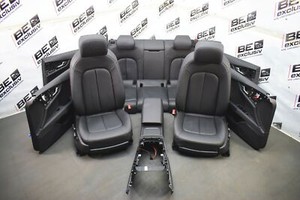 Audi A7 4G Facelift Lederausstattung Limousine Sitze Leder schwarz LEDERSITZE