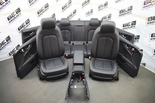 Audi A7 4G Facelift Lederausstattung Limousine Sitze Leder schwarz LEDERSITZE