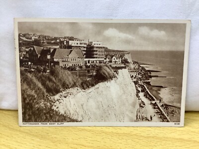 Rottingdean aus West Cliff, Sussex, verschickt 1955 Norman, S. & E. Ltd Postkarte