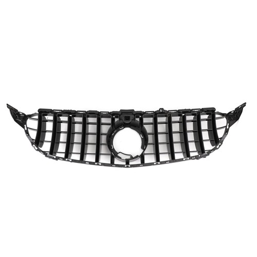 GTR Style Grill Grille W/Camera fit Mercedes-Benz W205 C205 A205 2019 ` - Picture 7 of 10
