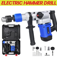 3-In-1 Schlagbohrmaschine Bohrhammer Bohrmaschine MeißElhammer Sds Koffer Set