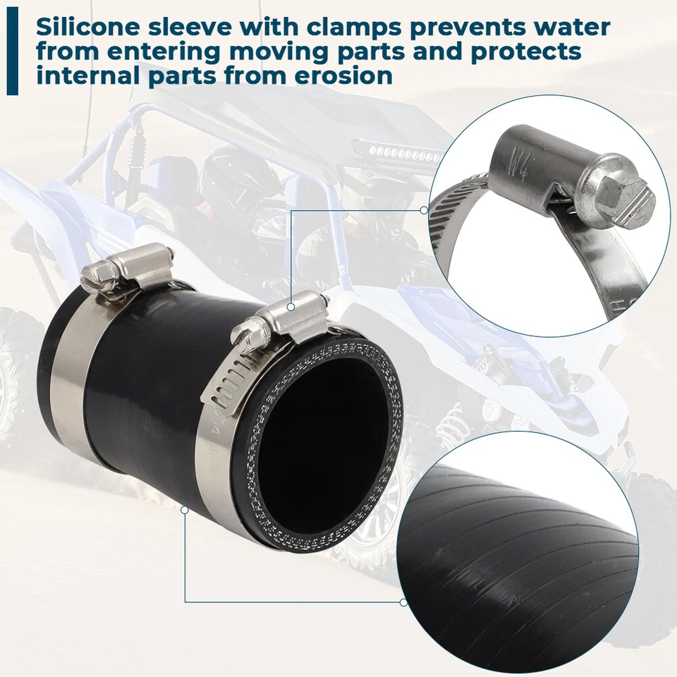 For Yamaha YXZ1000R 2016-2022 Output Drive Shaft Coupler Gear w/ Boot Heavy Duty - Image 4 of 4