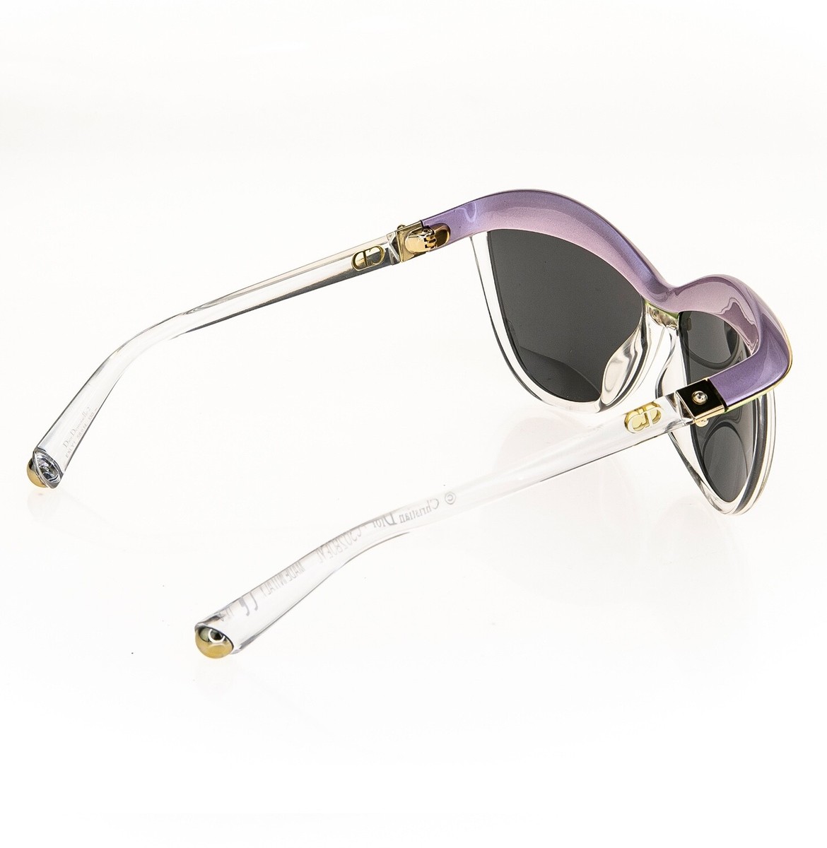 Dior サングラス Demoiselle 2 ドゥモアゼル 極美品 CHRISTIAN DIOR DEMOISELLE 2 Crystal Black Pink Color Block
