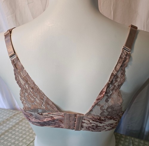 Danskin Intimates 42D Nylon BH, Bügel Pushup verstellbarer Träger Neu mit Etikett - Bild 6 von 11