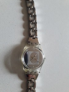 Montre Femme Swatch Irony Medium Tresor Blanc YLS141GC - Crivelli Shopping