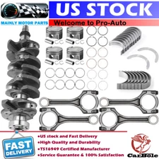 Crankshaft & Connecting Rod & Bearing & +0.5mm Piston For Hyundai Kia 1.6L Turbo