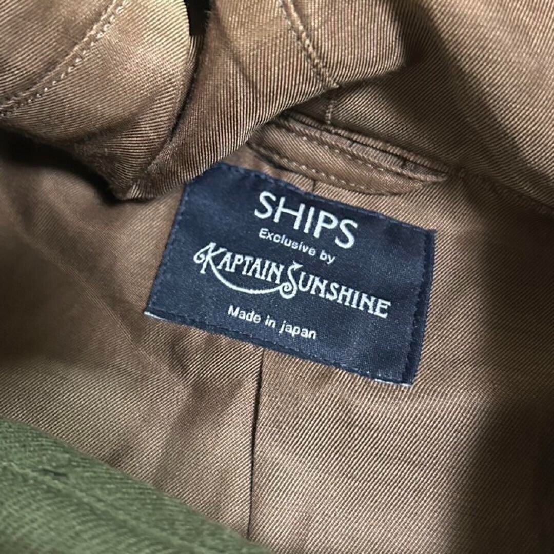 KAPTAIN SUNSHINE × SHIPS Kaptain Sunshine×SHIPS Charcoal Gray Traveler's Jacket S
