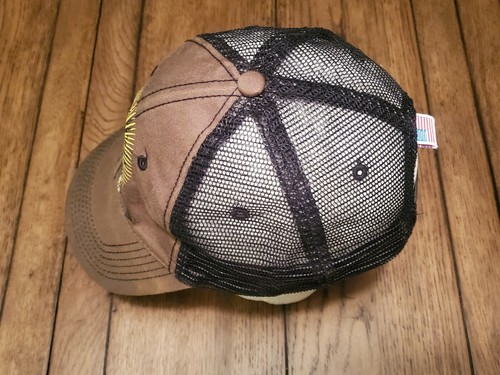 Crimson Grace Mesh Snapback Skeleton Skull Adj. Baseball Hat USA - Picture 5 of 11
