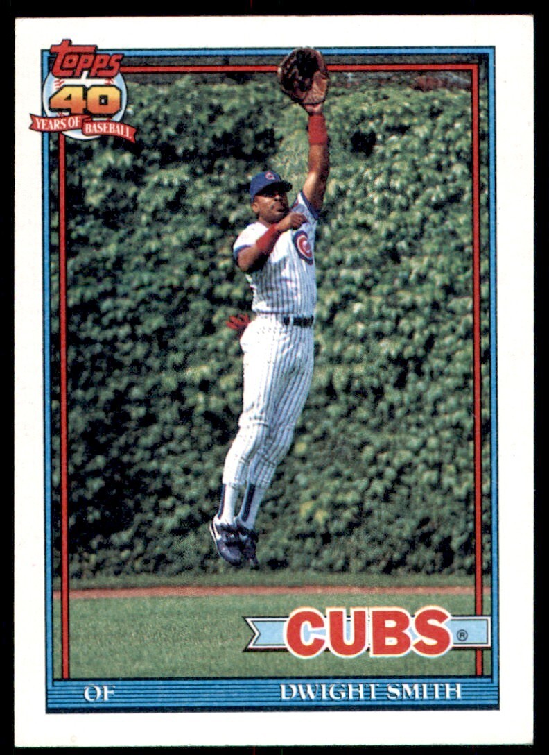 1991 Topps Baseball #463 Dwight Smith