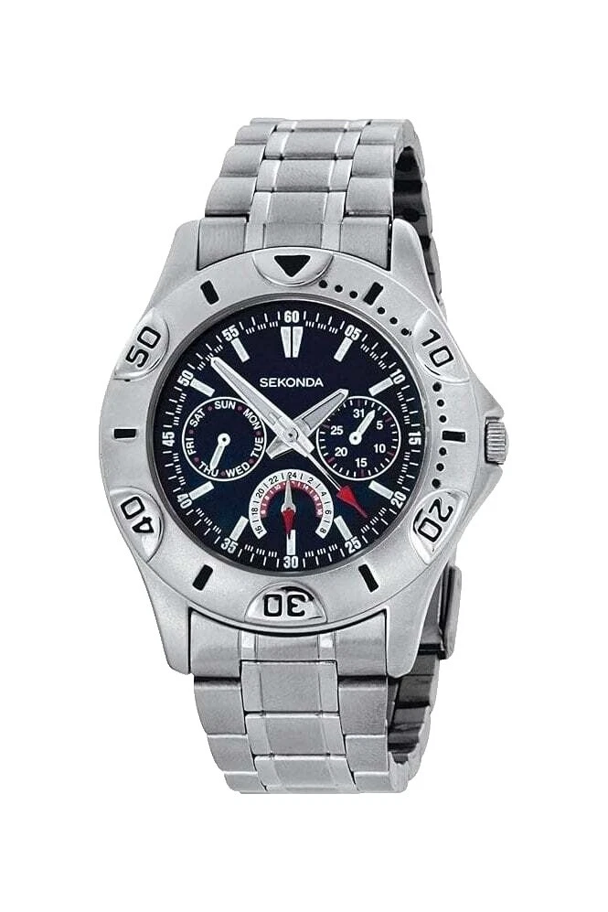 Caja de plata de Cuarzo Sekonda Relojes de pulsera