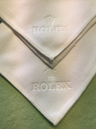 Genuine New Rolex First edition Fluffy Clean Polishing Cloth 2-Pieces Sale❗️ - Picture 5 of 5