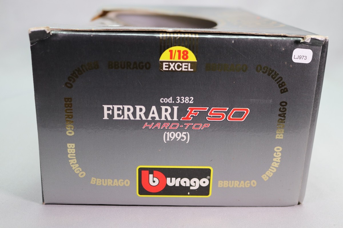 Bburago ◊ Cod.3382 Ferrari F50 Hard Top (1995) ◊1/18 Boxed /boîte MIB for sale online | UK