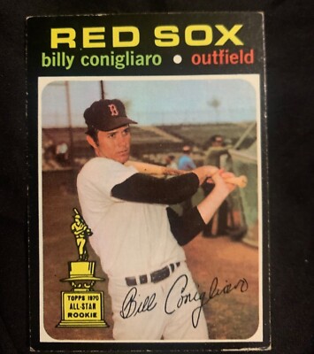 1971 Topps #114 Billy Conigliaro Red Sox Roug Edges