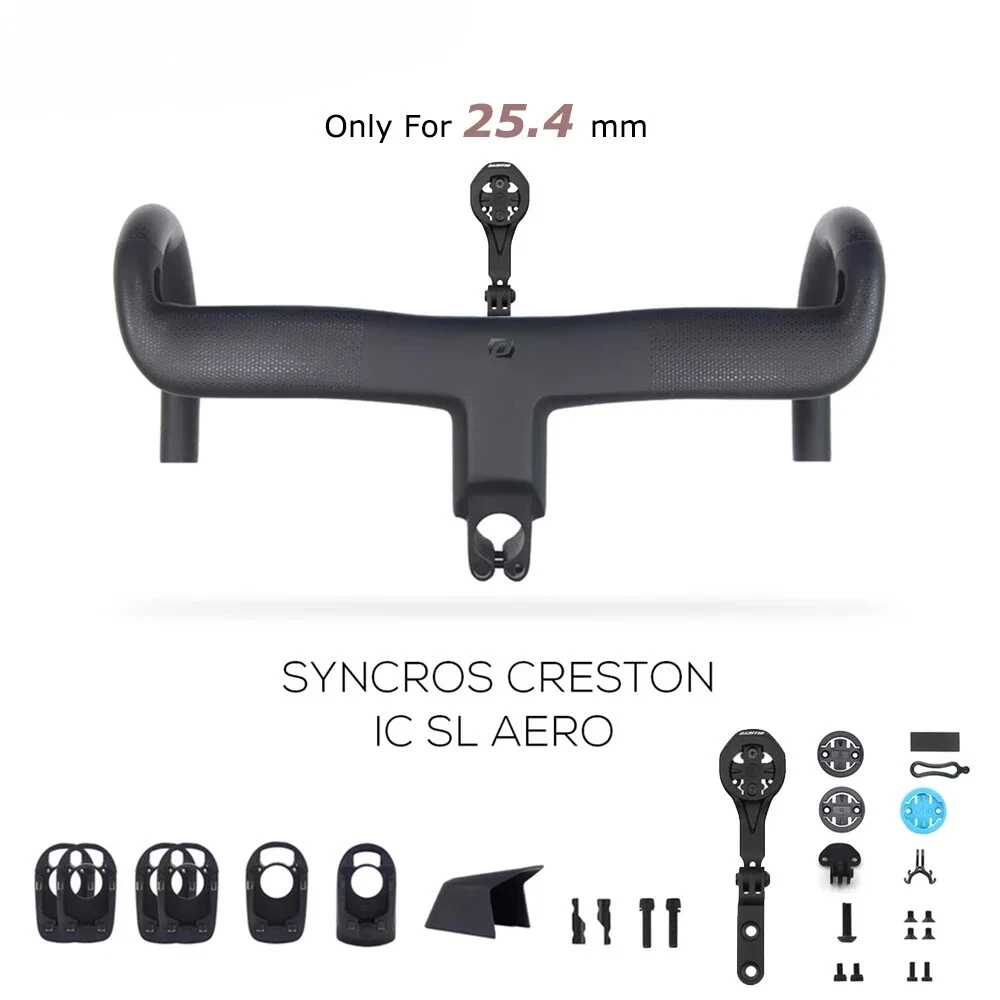Manubrio Integrato In Carbonio Per Bici Da Strada 360mm – Attacco Incluso – Universale