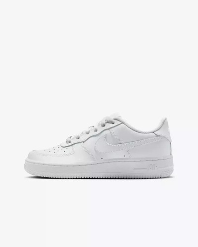 Nike Youth Air Force One Low Triple White DH2920-111 GS Shoes - Picture 3 of 6