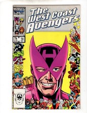 Marvel Comics West Coast Avengers Volume 2 Book #14   VF+