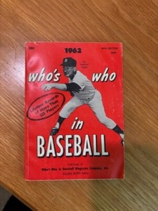 1962 Who's Who in Baseball Magazine WHITEY FORD Cover CLEMENTE