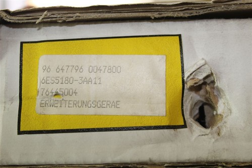 Siemens Simatic S5 6ES5180-3AA11 - Photo 7 sur 8