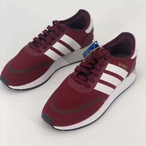 va a decidir invierno sector ADIDAS N-5923 'Burgundy' size 4.5 NEW WITH NO BOX | eBay