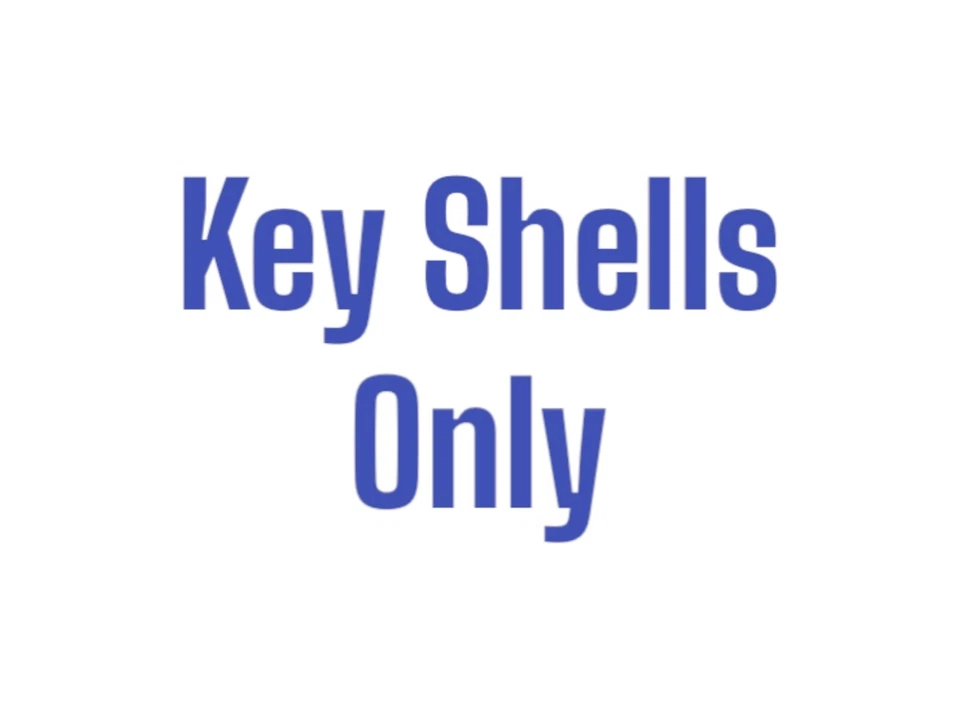 HU43 04-06 Pontiac GTO Llave Carcasa Llave En Blanco HU43-P Nuevo (Paquete de 2) Foto 2 de 4