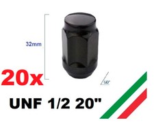 20 dadi per cerchi RUOTA 1/2 20 UNF per Dodge nitro durango Jeep Cherokee WJ