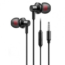 3PCS Universal 3.5mm Earphones Metal Stereo Headphones Super Bass Headset