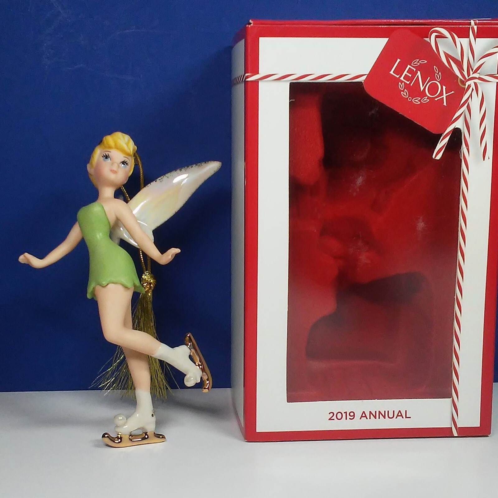 Lenox Disney 2019 Tinker Bell Ornament Skating Tinker Bell NEW IN BOX