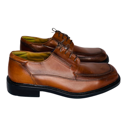 Brown Leather Oxford Dress Shoes 