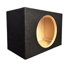 8  Single Sealed Subwoofer Enclosure For Oversized Sub Car Audio 8  Speaker-Blk