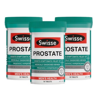 [Swisse] 3 x Ultiboost Prostate 50 Tablets Mens Health
