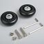 thumbnail 5 - 2 Set Travel Luggage Suitcase Wheels Repair Kit OD 60mm Axles Wheels Replacement