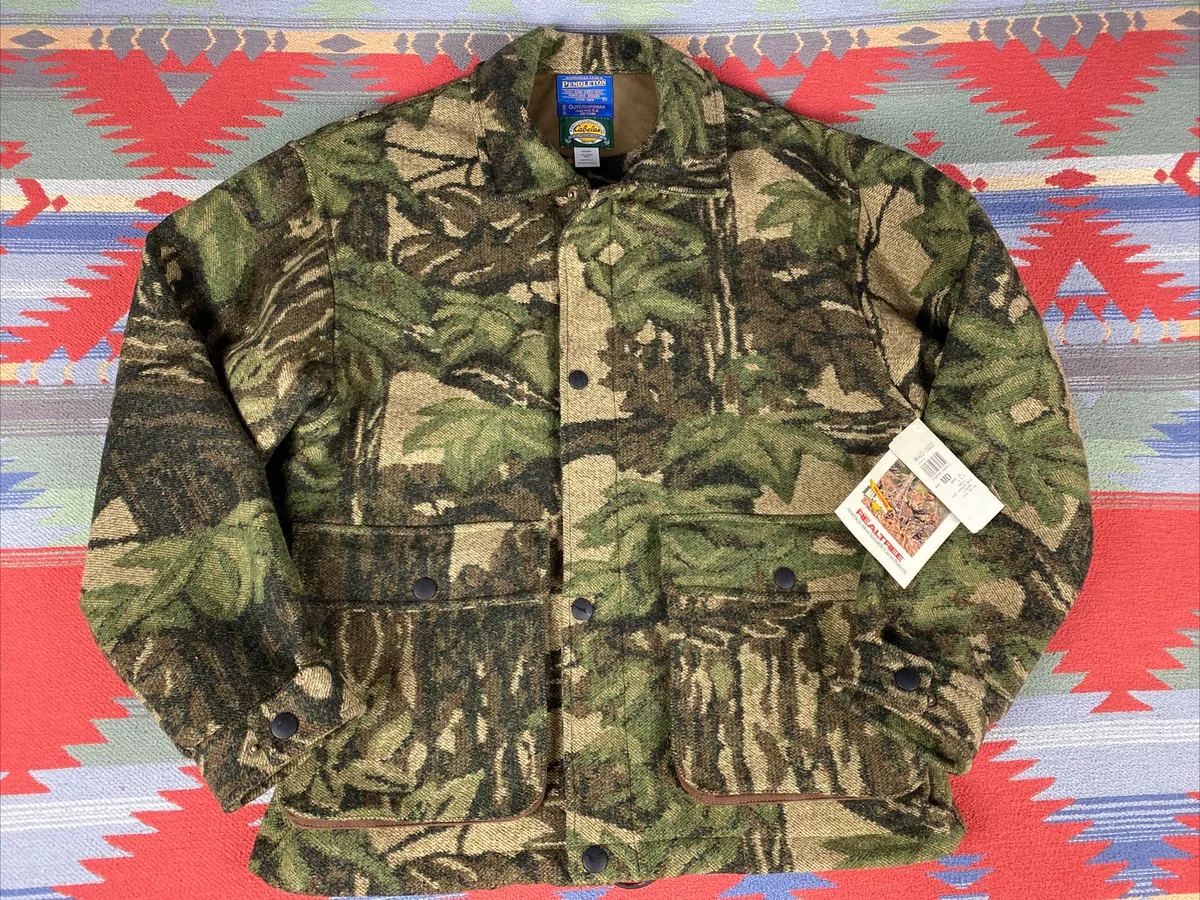 Camouflage top wool jacket
