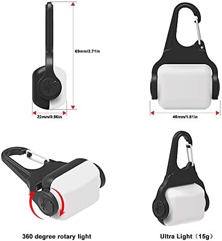 Derlights LED Dog Collar Light USB Rechargeable Light Up Dog Collar Light IP65 - Picture 7 of 7
