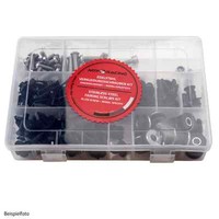 Verkleidungsschrauben OEM Style Passend FüR Kawasaki ZX-6R ZX600P 07-08 Silber