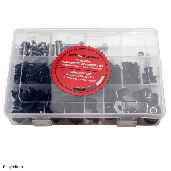 Verkleidungsschrauben OEM Style Passend FüR Kawasaki ZX-6R ZX600P 07-08 Silber-image