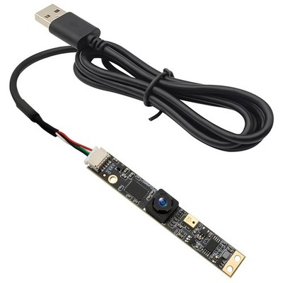 8MP USB Camera Module with Microphone Wide Angle Computer Camera Fixed Focus ...