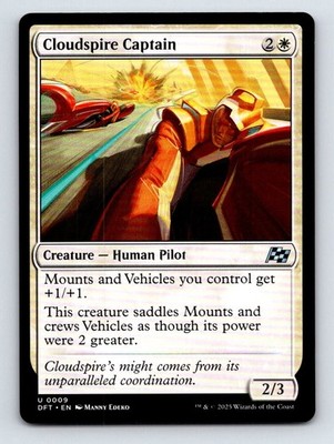 Cloudspire Captain U Aetherdrift 9 NM