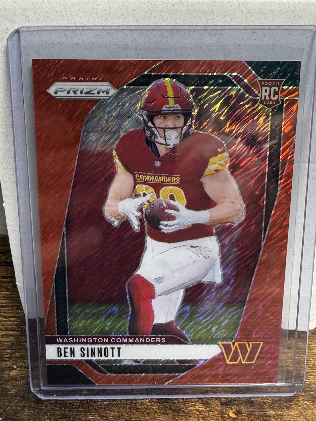 Ben Sinnott Panini Prizm #307 Red Shimmer