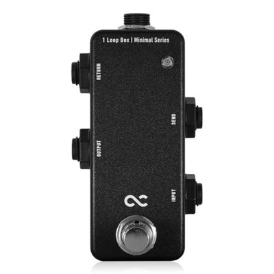 One Control Minimal Series Effects Pedal Switcher 1 Loop Box NEW