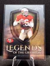 2025 Topps Chrome Insert Joe Montana Legends of the Gridiron SF 49ers