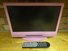 16” Pink TV Alba LCDW16HDP with Remote Control - Tested & Working