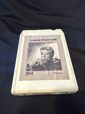 David Bowie Changes One 8-Track Tape APS1-1732 RCA Untested Vintage Rare Fame