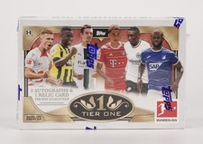 2022/23 TOPPS TIER ONE BUNDESLIGA SOCCER HOBBY BOX