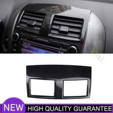 New Fit For Toyota RAV4 2006-2012 Carbon Fiber Middle Air Outlet Vent Frame Trim