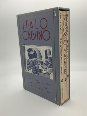 Italo Calvino vintage QPB Box Set (Invisible Cities, If on a Winters Night)