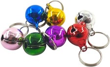 DEVILMAYCARE Pack of 7 Metal Jingle Bells Loose Beads Festival Party...