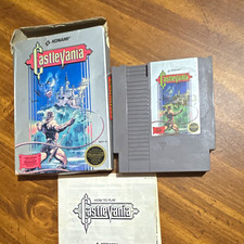 Konami Castlevania for Nintendo NES NTSC-U/C (US/Canada) w/ Box Manual